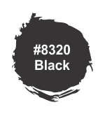 Aero #8320 Black Ink • Very fast drying, high temperature ink for non-porous surfaces. Dry time: 25-30 seconds | Buy online!