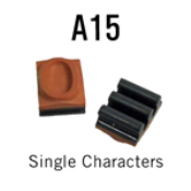 A15 RIBtype Sorts, 3/8" - Individual letters, numbers, & symbols. Make your own rubber stamps with RIBtype interchangeable rubber type. Order online!