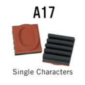 A17 RIBtype Sorts, 5/8" - Individual letters, numbers, & symbols. Make your own rubber stamps with RIBtype interchangeable rubber type. Order online!