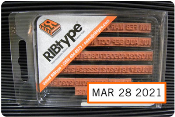 DA10R RIBtype Complete Date set contains everything you need to print 1/8" MMM DD YYYY date codes: 1 each of JAN-DEC, 01-31, and 6 4-digit years.  •  Buy online!