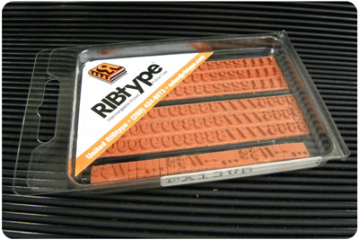 RT12 RIBtype Rubber Stamp Office Kit