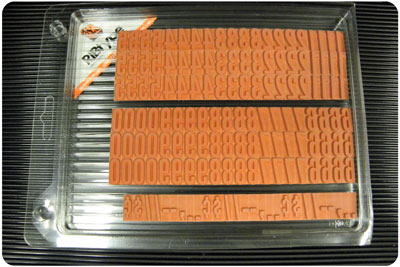 RIBtype FG77VP Number Value Pack Set