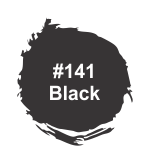 Aero #141 Black Ink | For rubber stamping on most surfaces including metal, hard plastics, paper and more. Also suitable for self-inkers.