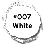 #007 White Ink • Specially formulated to mark on nearly any non-porous or porous surface and can ship by air without HazMat fees.