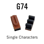 G74 RIBtype Individual Character Sorts