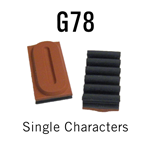 G78 RIBtype Sorts, 3/4" - Individual letters, numbers, & symbols. Make your own rubber stamps with RIBtype interchangeable rubber type. Order online!